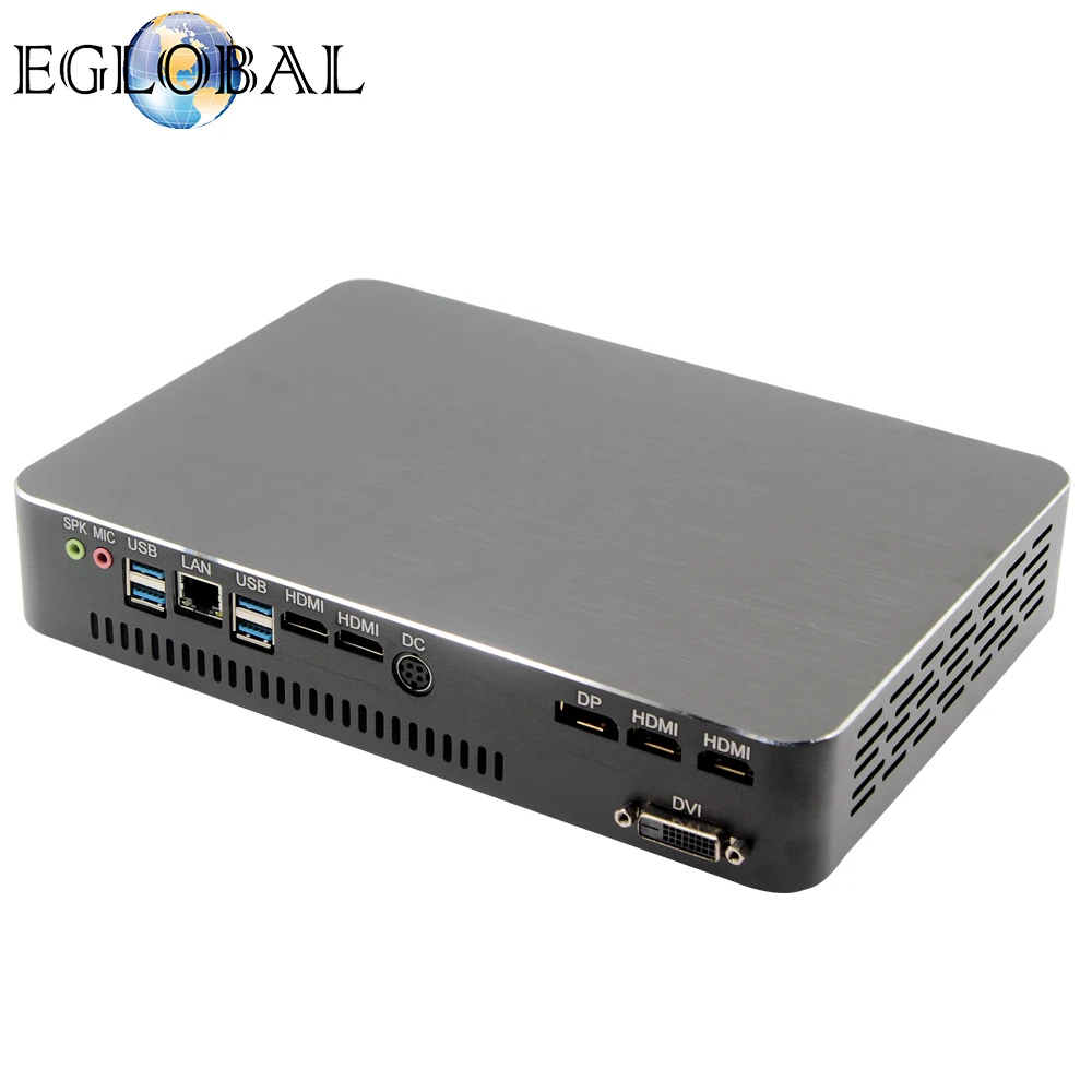 Eglobal игровой мини компьютер Intel Core i3 9100F i5 9400F Dual Graphics Nvidia GTX 1050/1050ti 4 Гб Настольный ПК