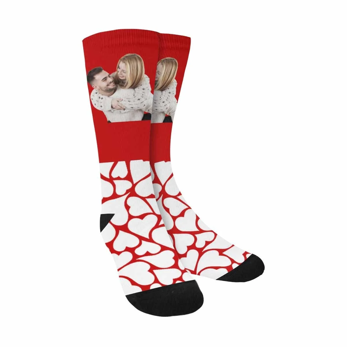 

Custom Photo Love Sublimated Crew Socks