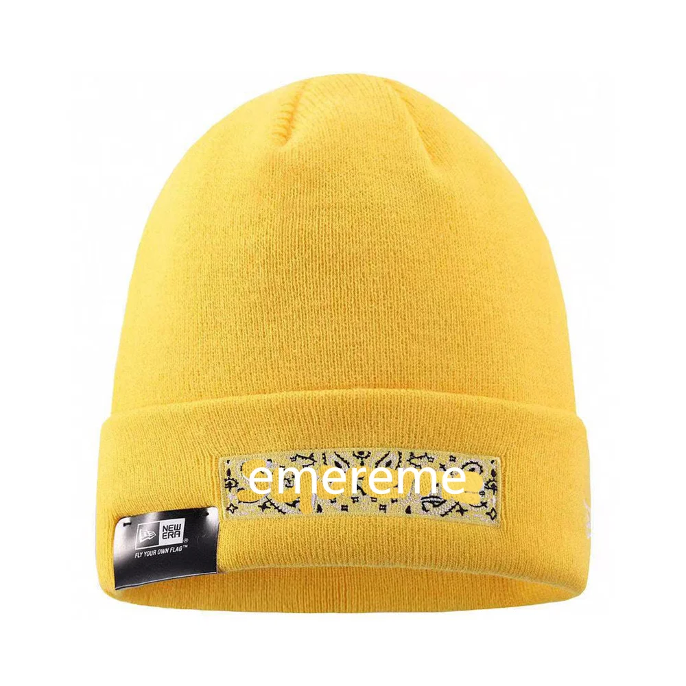 

2021 Men And Women Thickened Warm Hat Knitted Fashion Hat Harajuku Style Hip-hop Basic Autumn And Winter Casual Hip-hop Hat