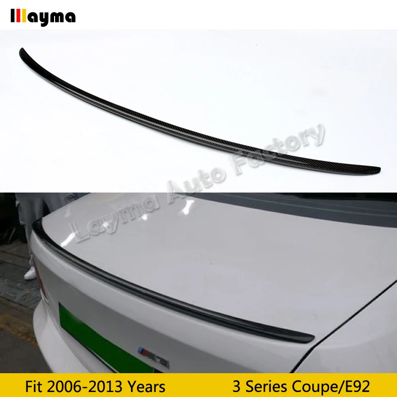 Стильный задний спойлер для багажника из углеродного волокна BMW 3 серии Купе 2