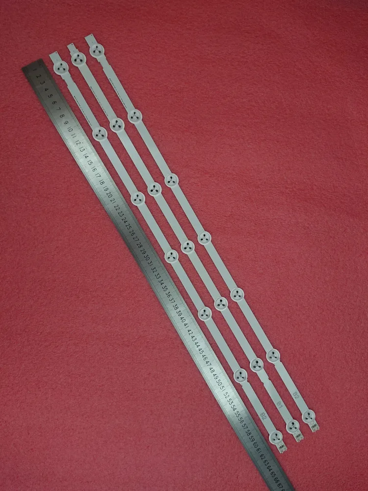 Светодиодная лента для подсветки LG 32LN520B LC320DXE (SF)(R5) V13 CDMS 6916L-1399A 6916L-1400A 3 шт. | Лампы и