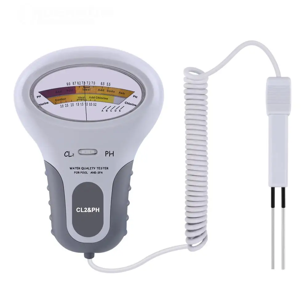 

Water Quality PH Cl2 Level Tester Analytical Instruments Swimming Portable Swimming Pool Portable Outdoor Elements