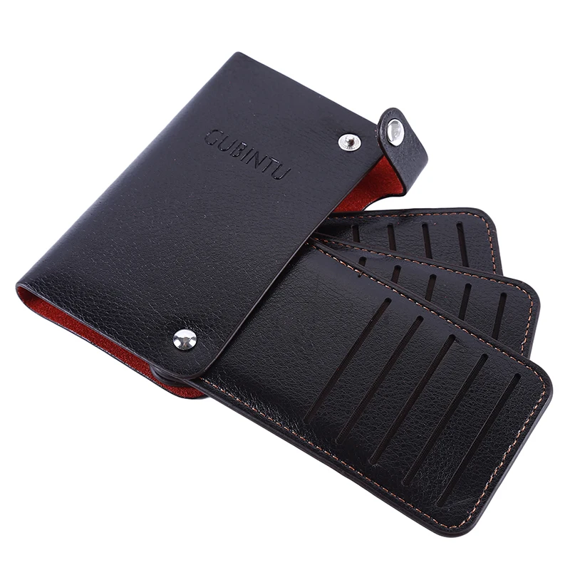 Новинка 2020 мужской женский кожзам держатель для карт банк ID мульти чехол