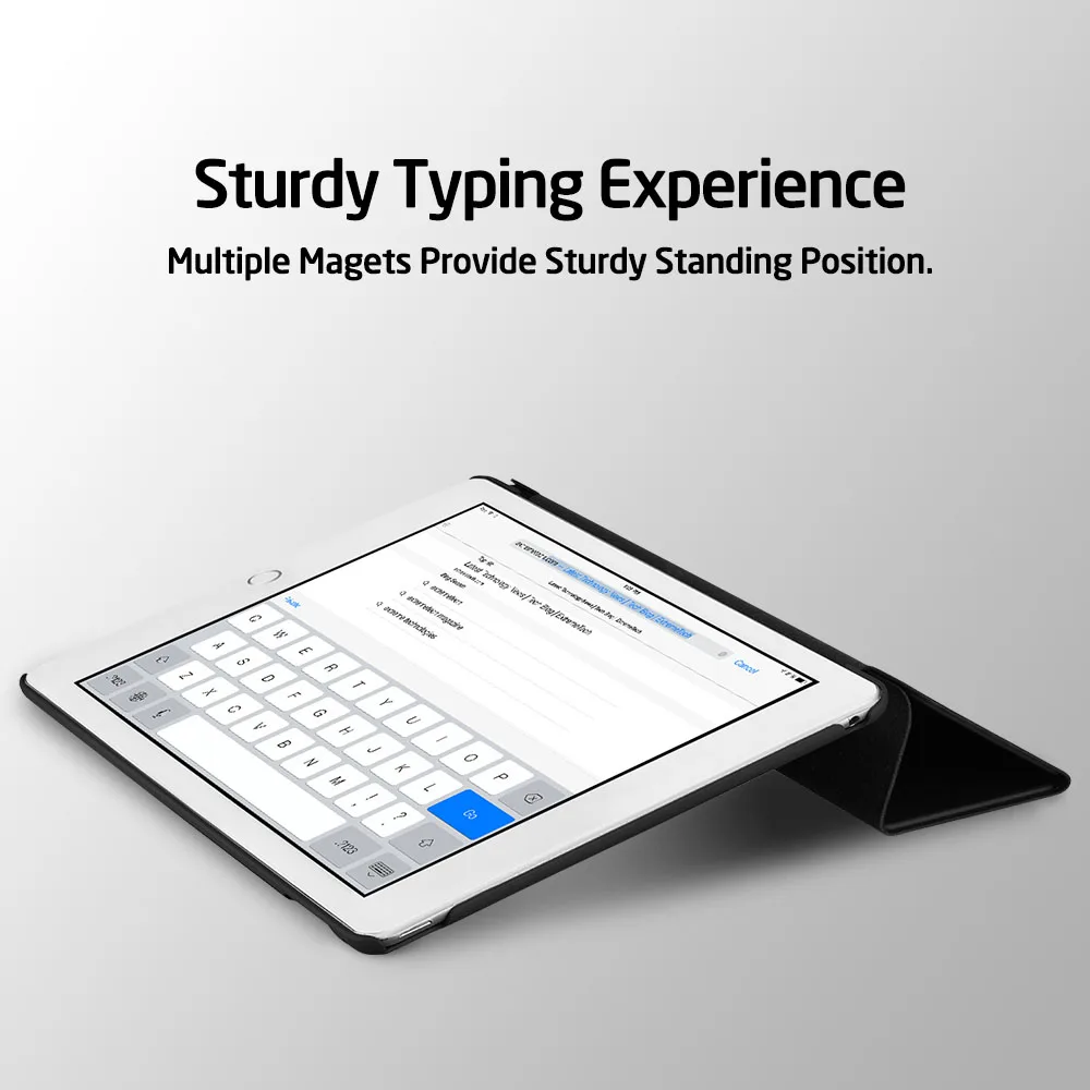 Оригинальный чехол из искусственной кожи для iPad Mini с пробуждающейся складной