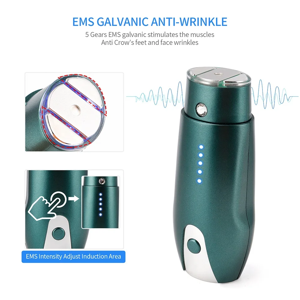 

HiFu Focused Ultrasonic Therapy Focused Facial Lifting Device Skin Rejuvenation Anti-Wrinkle EMS Galvanic Stimulates Collagen