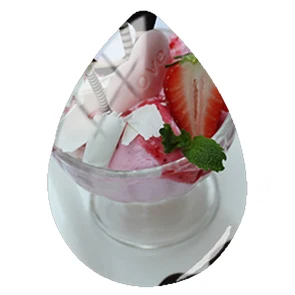 TAFREE украшения для мороженого десертные картины стеклянный кабошон ручной работы