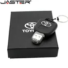 Usb флеш-накопитель JASTER, оригинальный подарок, Toyota usb флешка, usb 2,0, 32 ГБ16 ГБ8 ГБ4 ГБ, бесплатная доставка