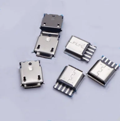 Провод для сварки Mike гнездовой разъем MICRO USB 5P гнездо оболочка провод микрофон V8