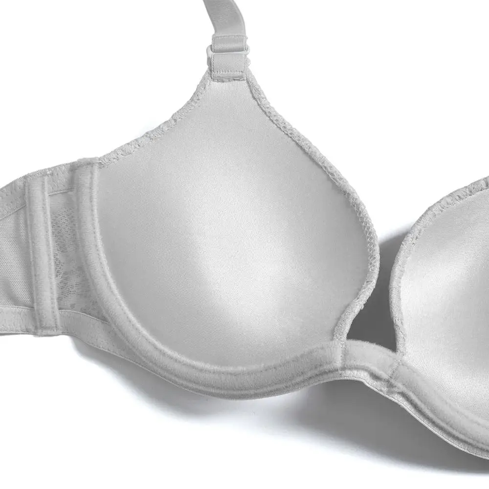 Женские бюстгальтеры Для женщин пуш-ап для размера плюс бюстгальтер A/B/C/D DD E
