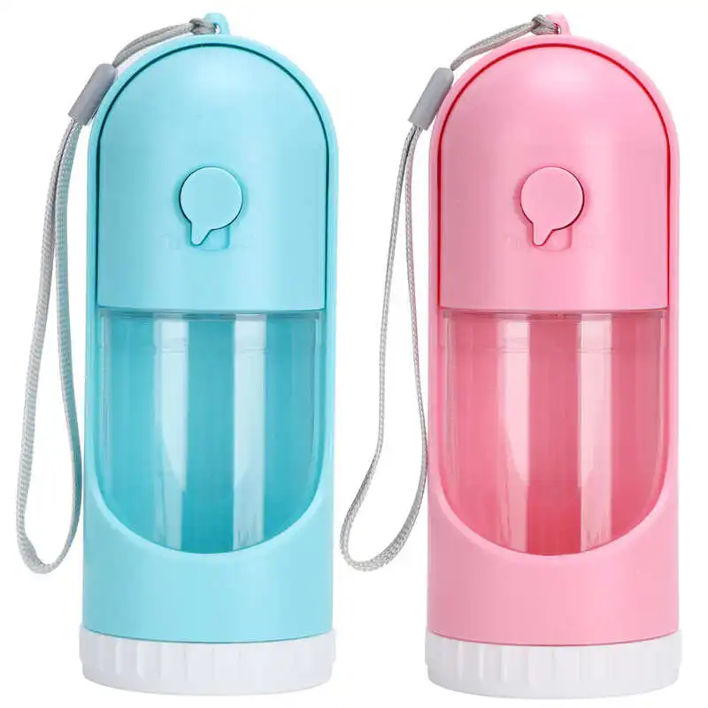 Портативная Складная чашка телескопическая бутылка для воды домашних животных