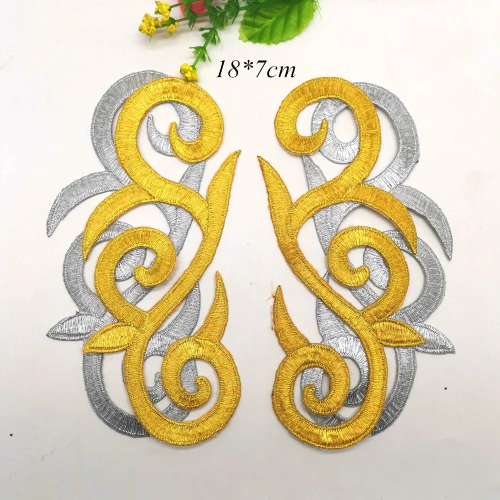 1 пара нашивки с вышивкой для косплея | Дом и сад