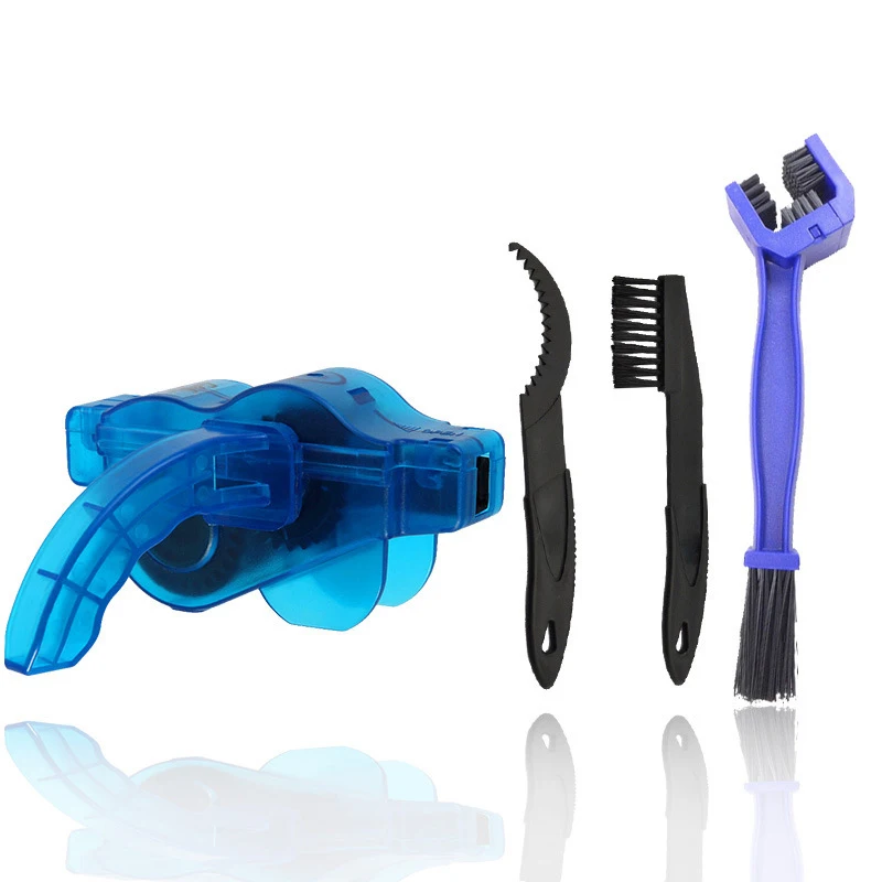 

Portable Bicycle Chain Cleaner Cycling Cleaning Brushes Bike Scrubber Quick Washing Kit Bikes Maintenance Tools
