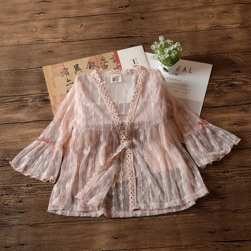 2021 прозрачный Детский кардиган пляжная обувь для девочек Черная куртка розовое