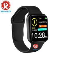 38mm smart watch heart rate blood pressure bluetooth man woman smartwatch for apple android phone pk iwo waterproof watches