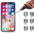 9H для экрана из закаленного стекла для Apple iPhone XR XS Max экран прочное стекло для iPhone X 10, 8, 7, 6S, 6 Plus, для защиты от царапин стекло на iPhone 11 Pro 5S SE