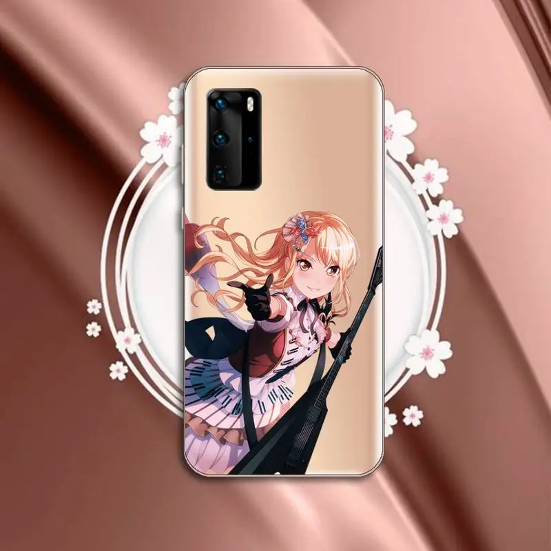 

Yashio Rui BanG Dream high quality Phone Case shell Transparent for Huawei P honor 8 10i 20 30 40 smart 2019
