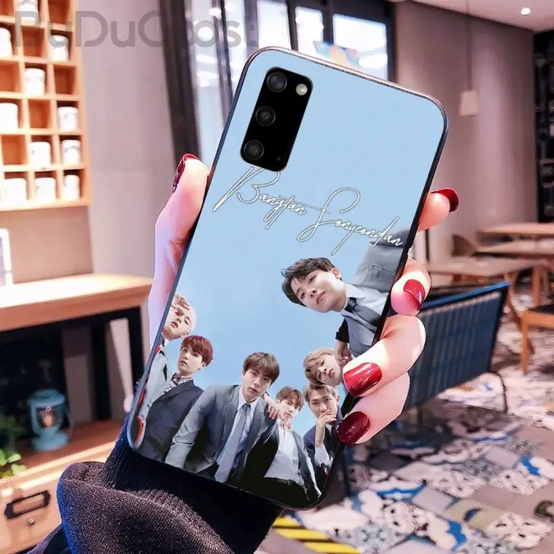 

funda Bangtan Boys Phone Case for Samsung Galaxy S10 Plus S10E S6 S7 edge S8 S9 Plus S10lite S20 Plus S20 Ultra