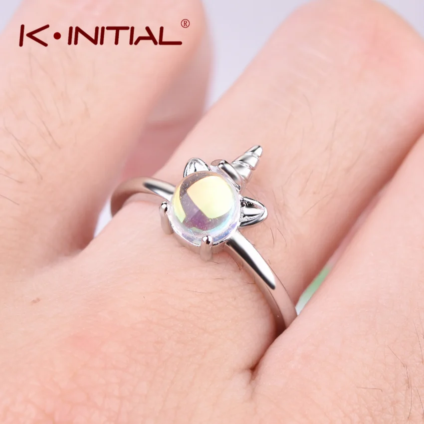 Ожерелье с единорогами из нержавеющей стали чешским камнем роскошные ювелирные