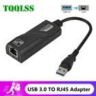 Адаптер USB 3,0 к Rj45 Lan Ethernet Сетевая карта к RJ45 Lan Ethernet адаптер для Win10 Macbook Xiaomi Mi ПК USB Lan адаптер