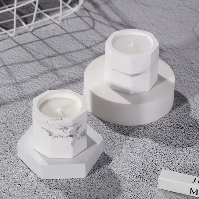 

Gypsum Scented Candle Soy Wax Smokeless Romantic Scented Candle Scented Birthday Atmosphere Arrangement with Souvenirs