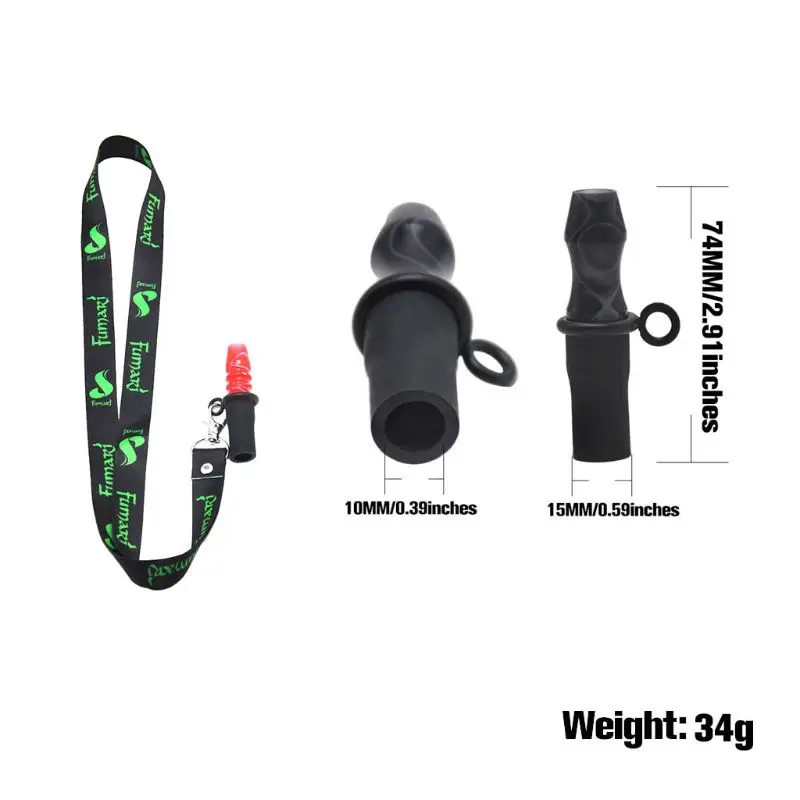 Насадка для водяного дыма из силикагеля с подвесной веревкой трубка курения