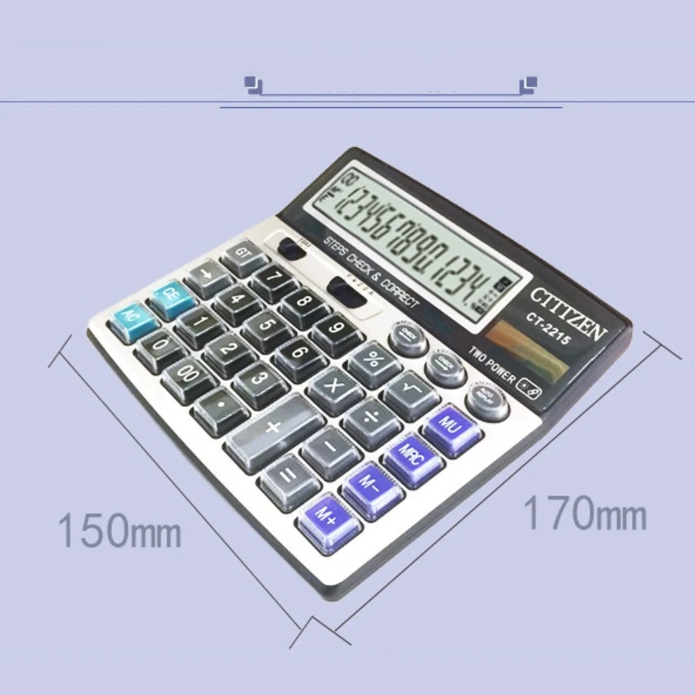 

AMYGOJJ Big Buttons Office Calculator Large Computer Keys Muti-function Calculator