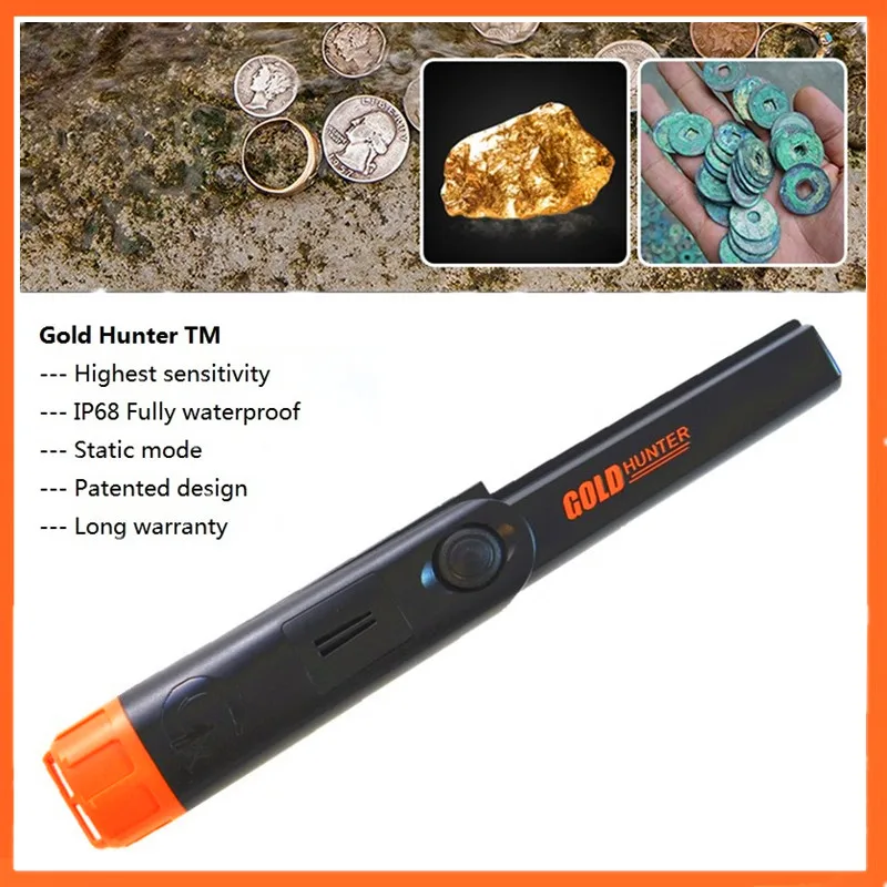 Водонепроницаемый точечный металлоискатель Gold Hunter подводный индукционный