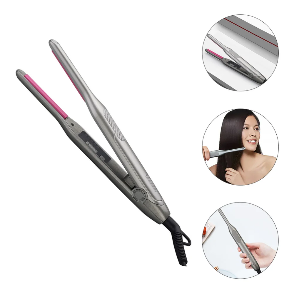 

Hair Straightener And Curler Flat Iron Practical Handheld Curling Iron Plug