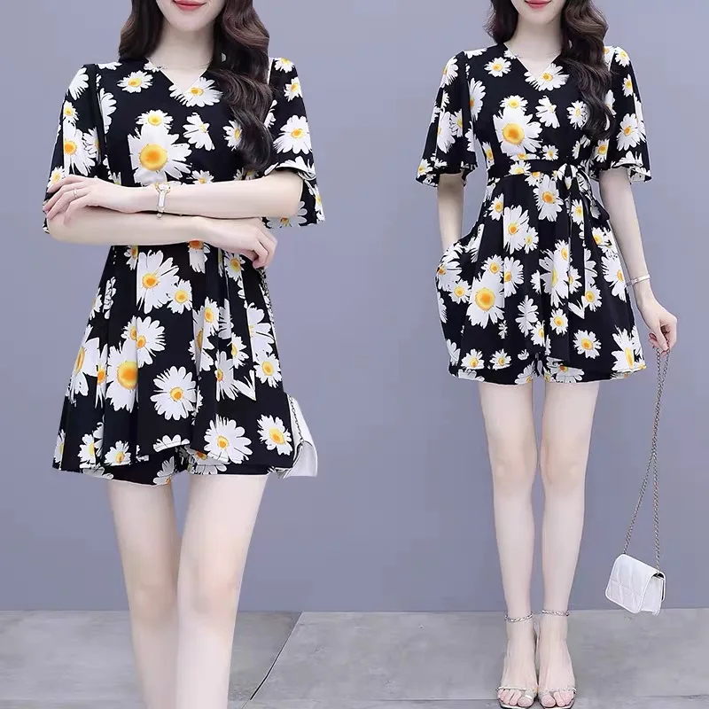 

Women's dress Japanese fashion casual suit female traf summer Korean cute breathable chiffon y2k thin and thin Female dress