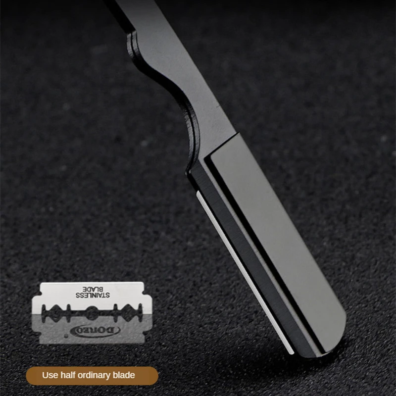 

Sandalwood Handle Blade Shaving Razors Professional Barber Shaver Eyebrow Razor Men's Replaceable Blade Razor Hair Knife G1231