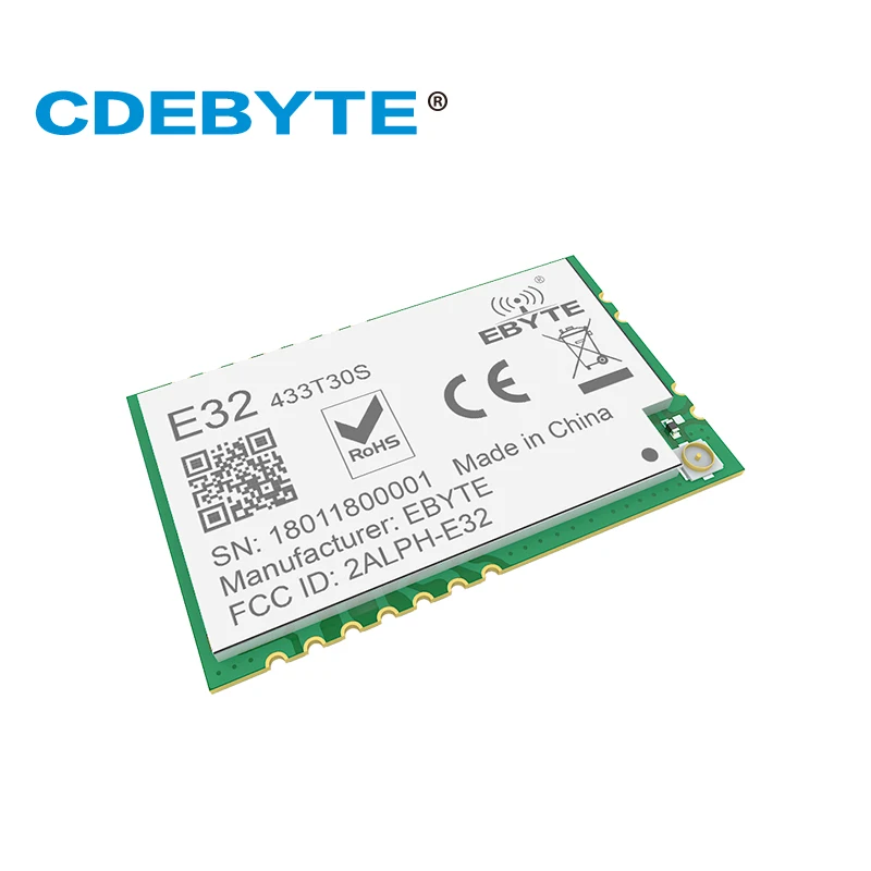 LoRa Module SX1278 433MHz Wireless Transceiver SMD E32-433T30S-V8.0 IPEX Interface 30dBm 1W Long Distance Transmitter Radio IoT