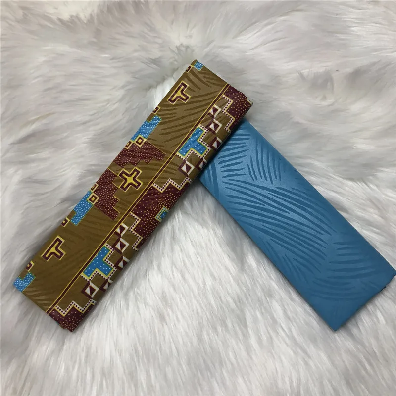 Новый стиль 2019 ткань для воска Анкары kente 4 Ярда воск модная принты восковая
