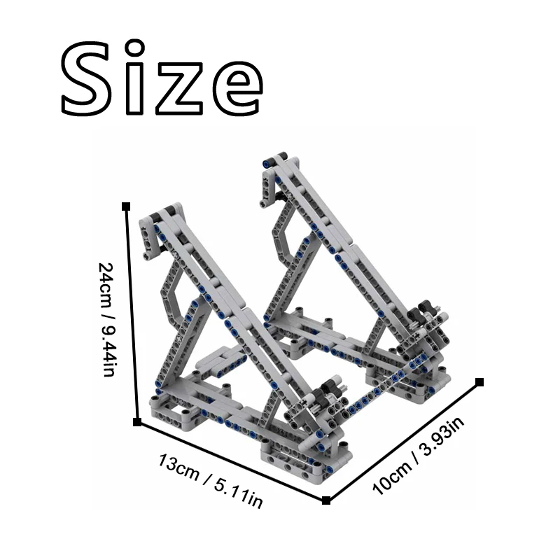 

MOC Vertical Display Stand for -toys Falcon Compatible 75257 75105 75094 Shuttle Tydirium Collector Model