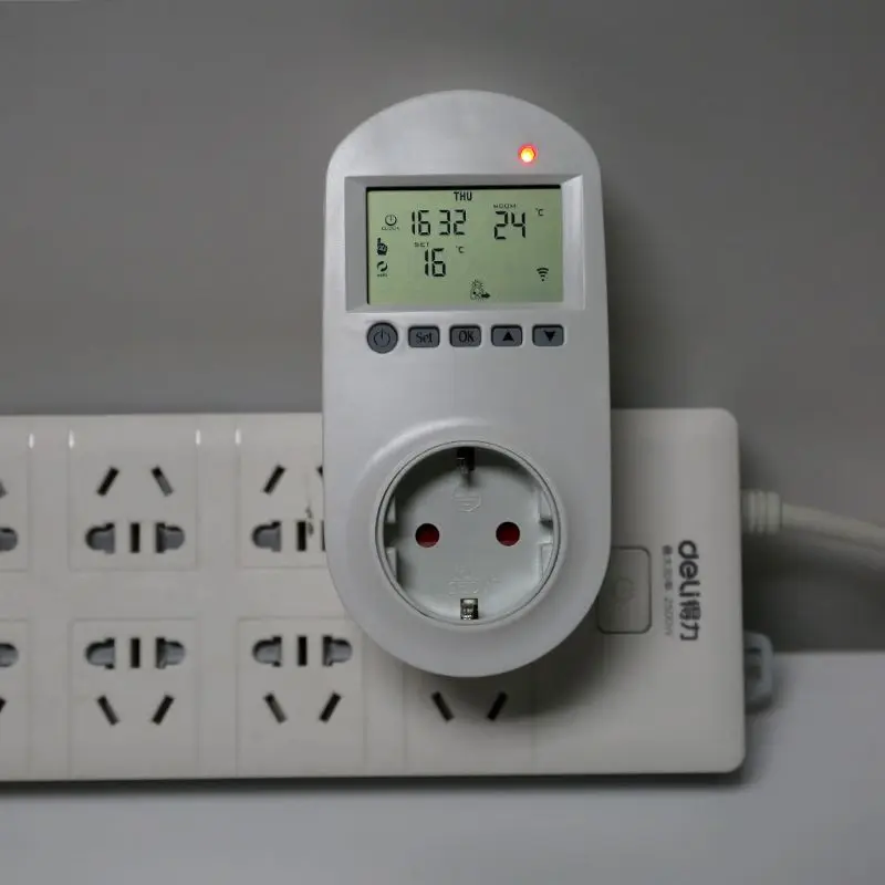 Беспроводной программируемый сенсорный Экран термостат для напольного