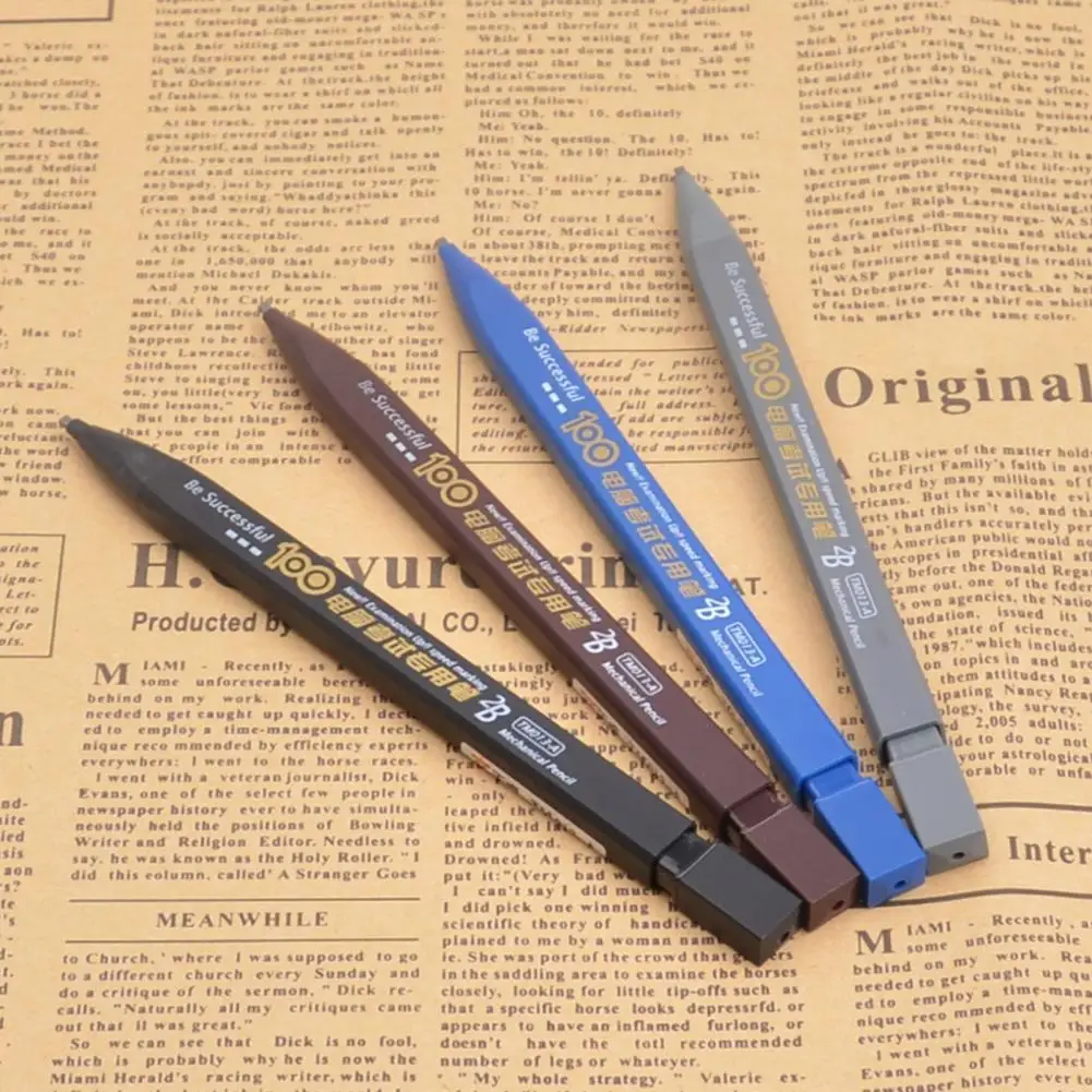 6pcs Pencil Refills Office Supplies Exam Accessory Pencil With Eraser Support Wholesale
