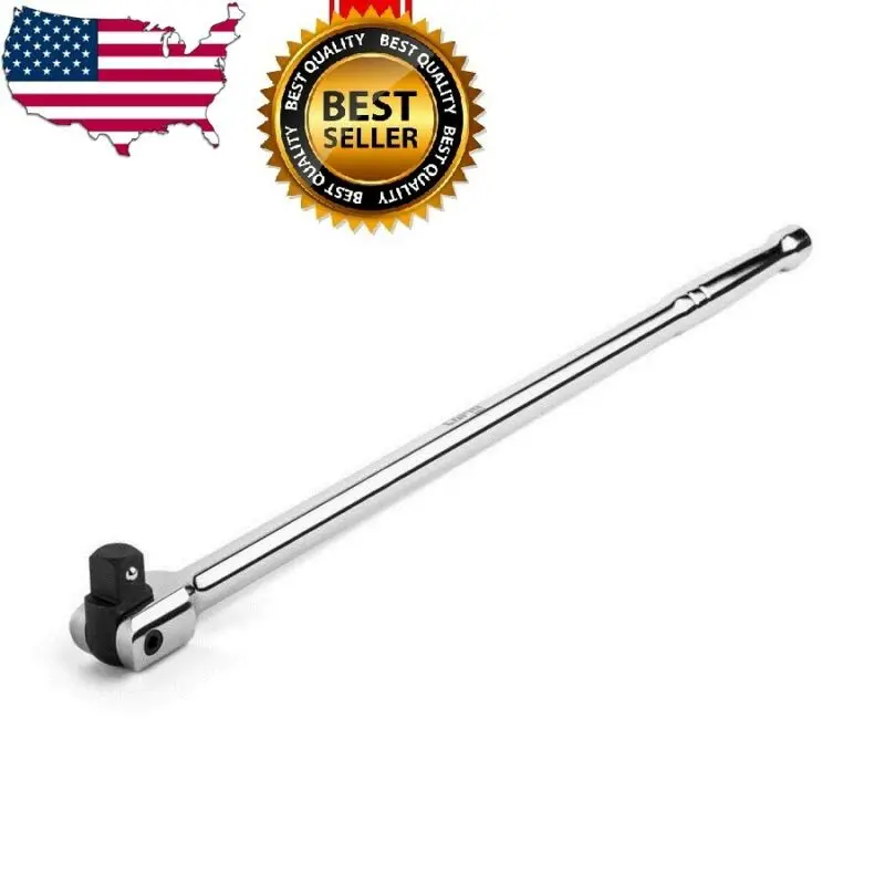 

1/2" DR INCH DRIVE X 18" LONG LARGE STEEL BREAKER BAR TOOL FOR SOCKET WRENCH