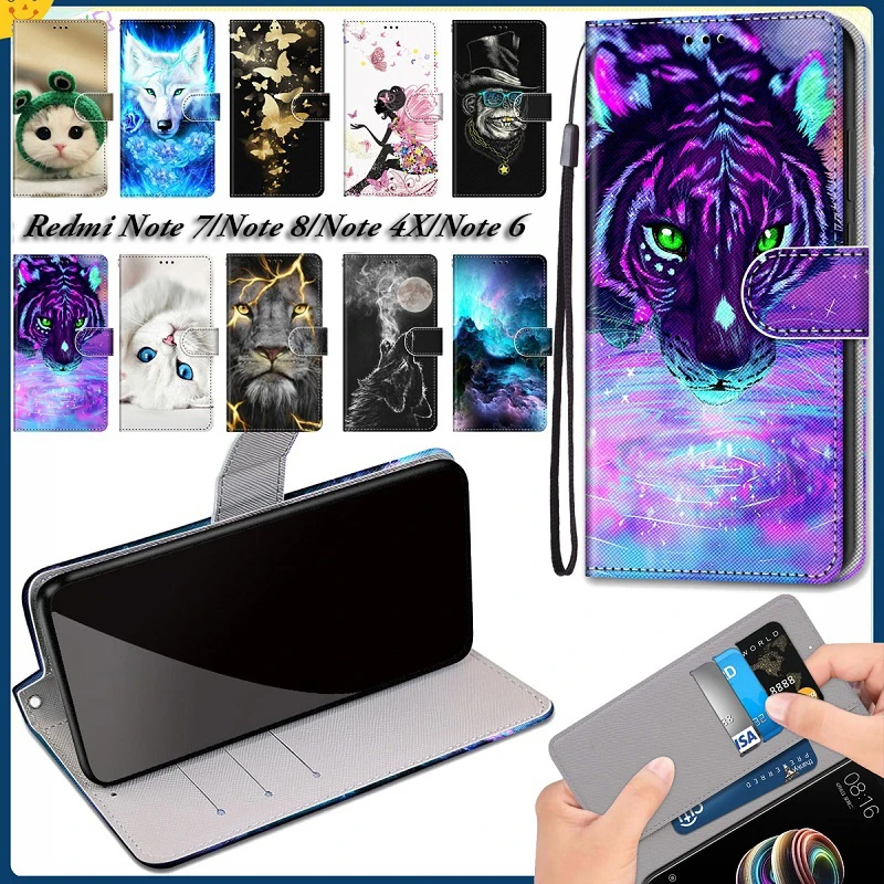 Кожаный чехол-книжка с подставкой и слотами для карт протектор чехол Обложка