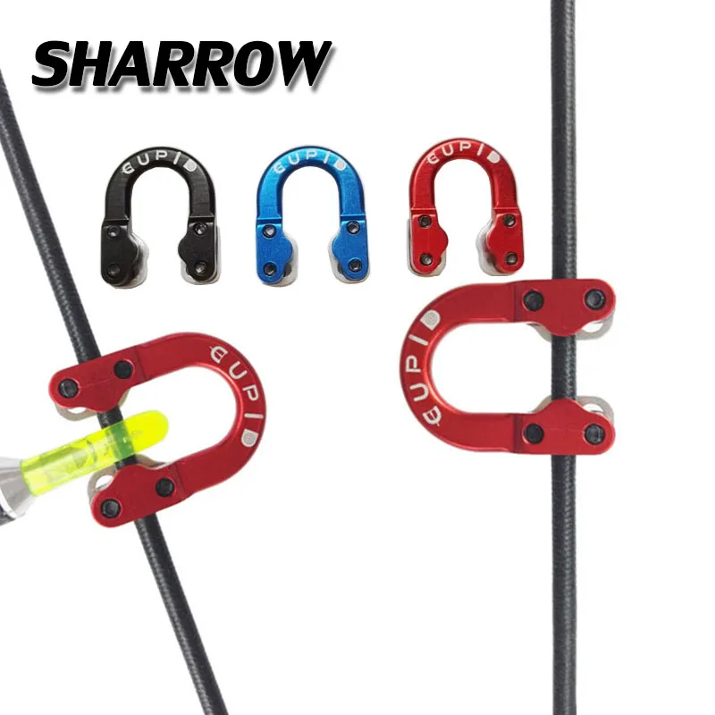 5 шт. для стрельбы из лука D Loop Nock Bowstring Safety Rope Bow Release Buckle Aid Hunting Shooting Compound And Arrow