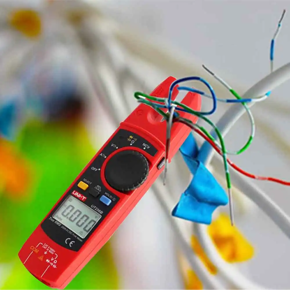 Цифровой мультиметр UNI T UT256B вольтметр с функцией True RMS вилка Auto 200A Измеритель