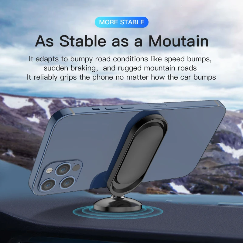 Универсальный магнитный автомобильный держатель для телефона чрезвычайно