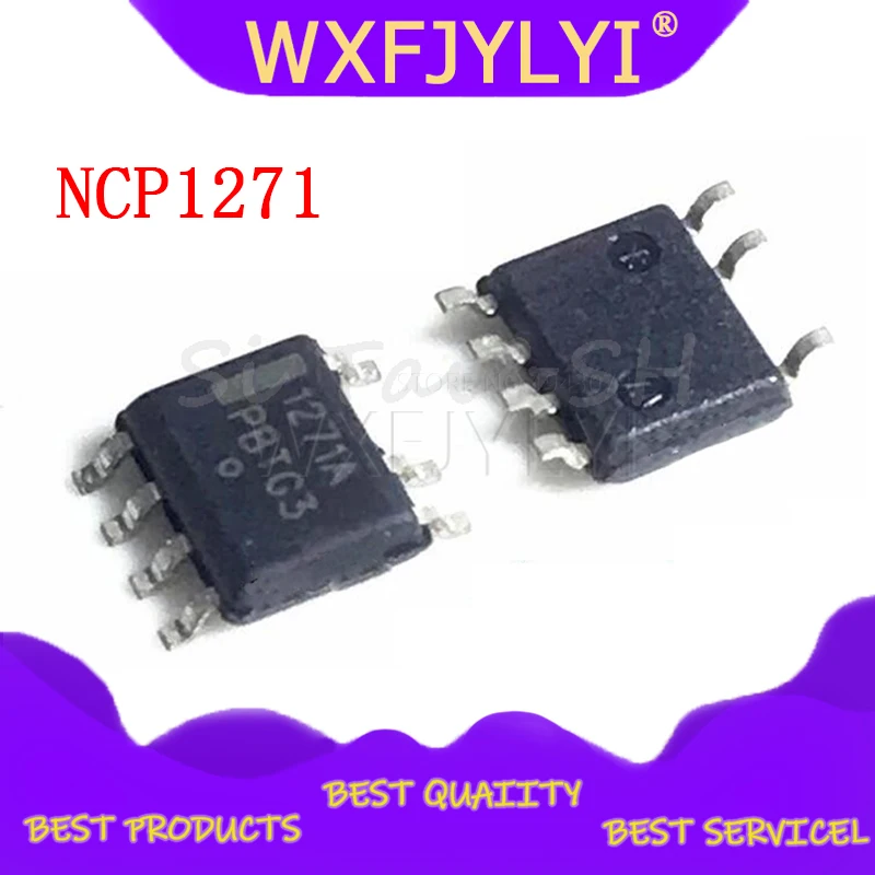 10 шт. NCP1271 SOP8 NCP1271A SOP NCP1271ADR2G SOP-8 1271A SMD