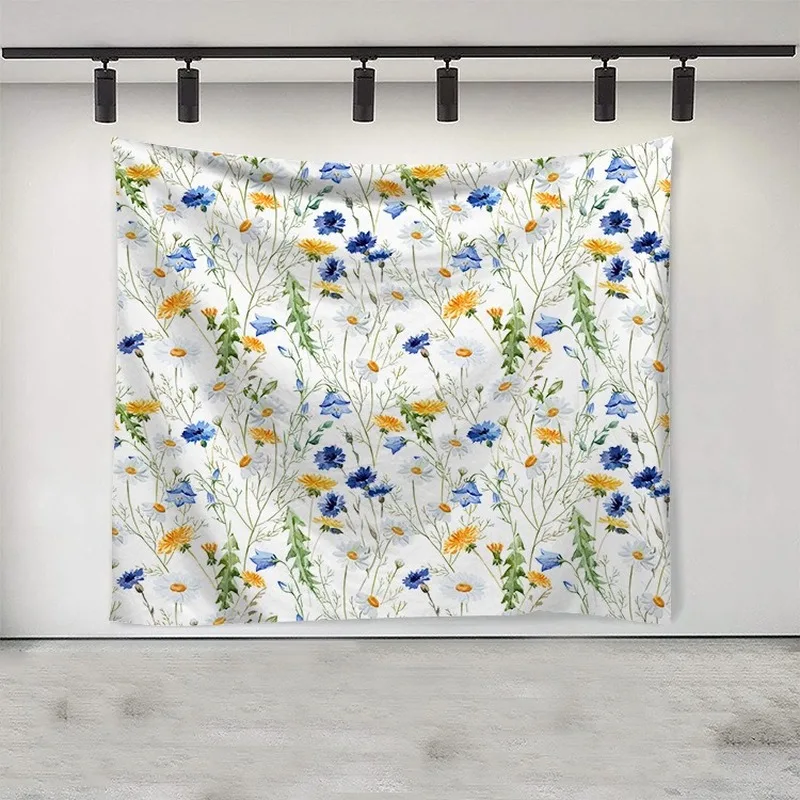 Цветок птица и бабочка подвесная ткань домашнее искусство стена спальня