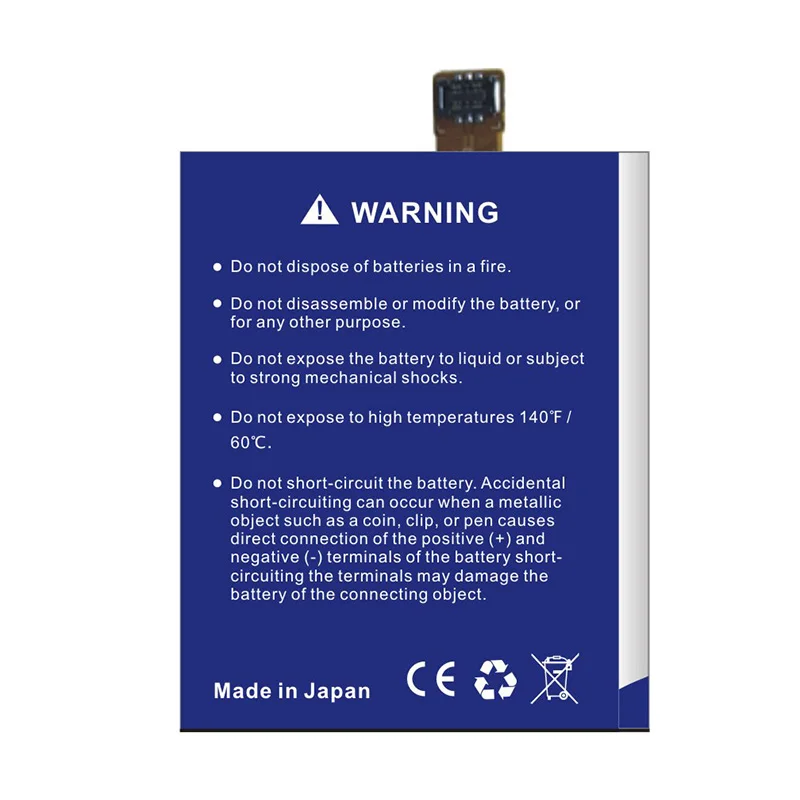 Фото 4900mah B2pw4100 мобильный телефон аккумулятор для Htc Google Pixel / Nexus S1 Замена №2