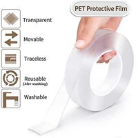 double sided tape heavy duty multipurpose removable mounting tape adhesive grip reusable transparent strong sticky wall paste