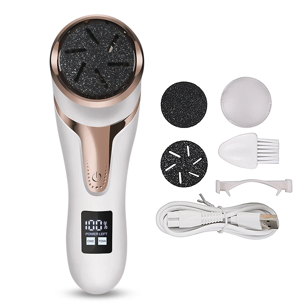 

Electric Pedicure Tools Foot Care File Leg Heels Remove Hard Cracked Dead Skin Callus Remover Feet Clean Care Machine Waterproof