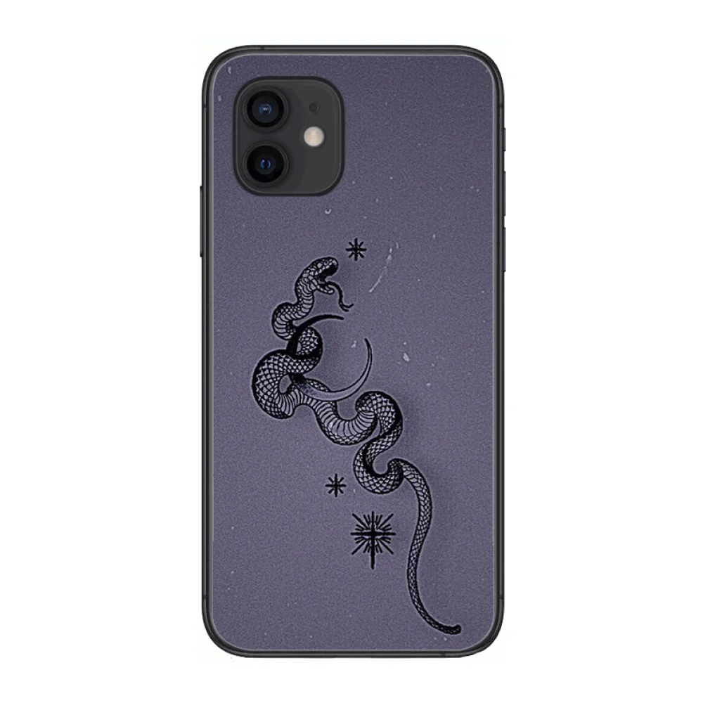 

Apply to Style Phone Case cover For iphone 12 pro max 11 8 7 6 s XR PLUS X XS SE 2020 mini black cell shell