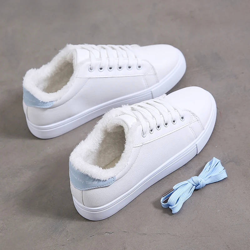 2019 г. Новые женские Ботинки Зимняя бархатная хлопковая обувь теплые зимние