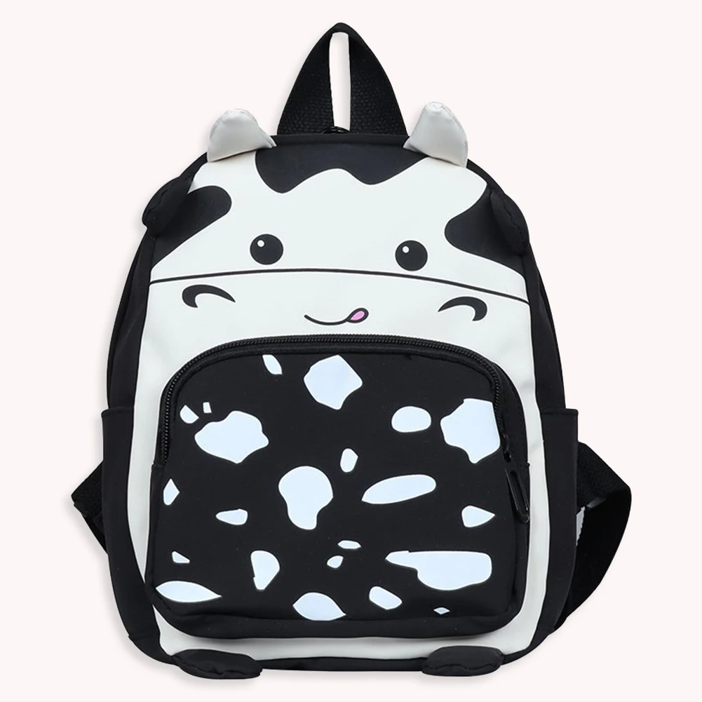 

Милый детский рюкзак с принтом коровьего молока, нейлоновая школьная сумка, рюкзак для девочек и мальчиков, большой вместимости, повседневн...