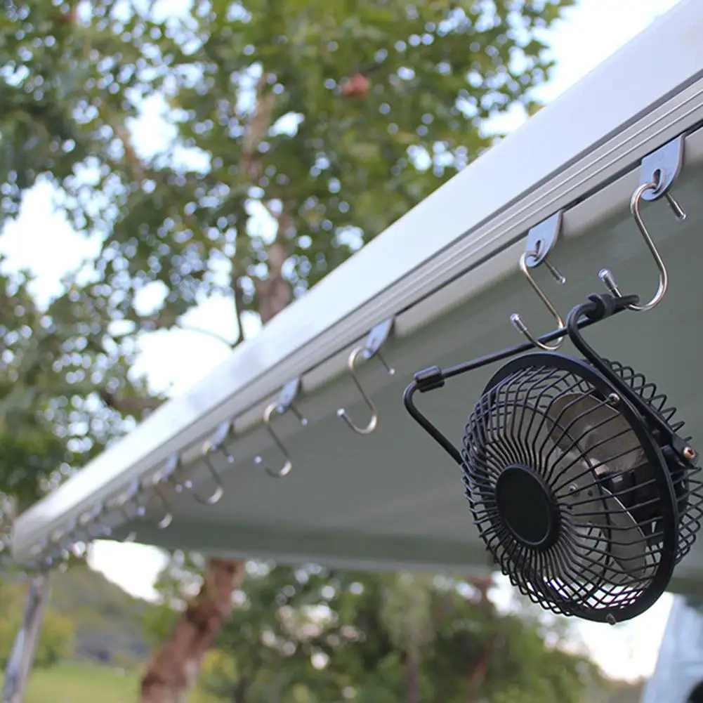 6 шт. аксессуары для домов на колесах наружный крючок тента кемпера крючки одежды обуви шляпы компактные