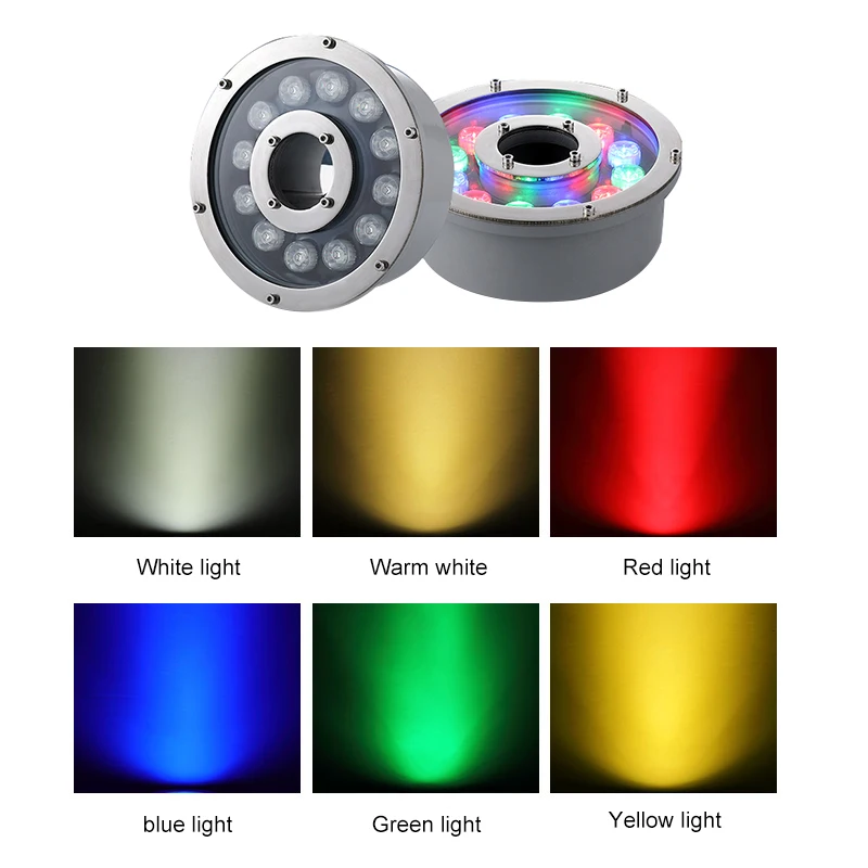 Светодиодный светильник для фонтана из нержавеющей стали аксессуары бассейнов